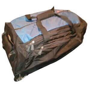 Sigg Large Rolling suitcase duffel shoulder strap LUGGAGE  bag Travel 2 Piece